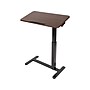 Mount-It! Height-Adjustable Overbed Desk with Tilt Tabletop, 27.2"-41.3"H, Brown/Black (MI-8045)~#|#~18B30E0B-1481-4C53-9DF669C47A52915D_sc7
