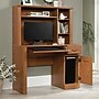 Sauder Select 43"W Computer Desk with Hutch, Carolina Oak (401353)~#|#~18B76771-A3DB-4FBC-8B7B52329BF9C515_sc7