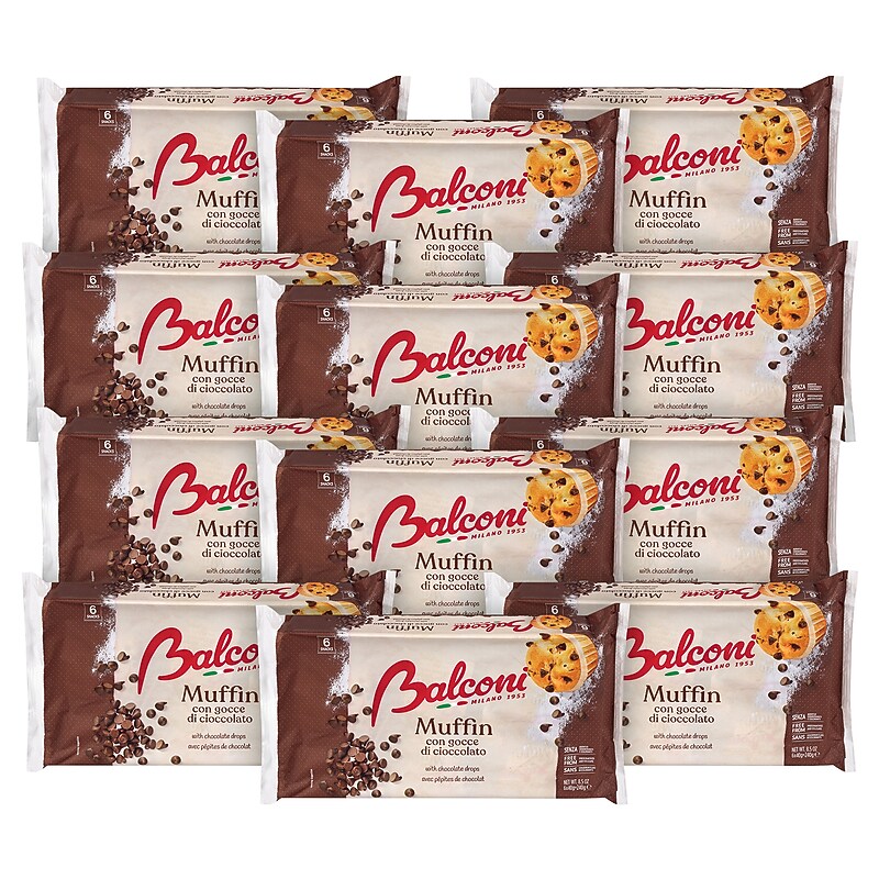 Balconi Chocolate Chip Muffin, 72/Pack (600-04190) image 1