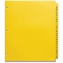 Avery Keep Safety Data Sheets, 26 x Divider, Printed Tab, Character, A-Z, 26 TabSet, Bright Yellow Plastic Tab, 1 Set~#|#~18BAD76C-FF89-44E5-B566D2EB7B7BE4C4_sc7