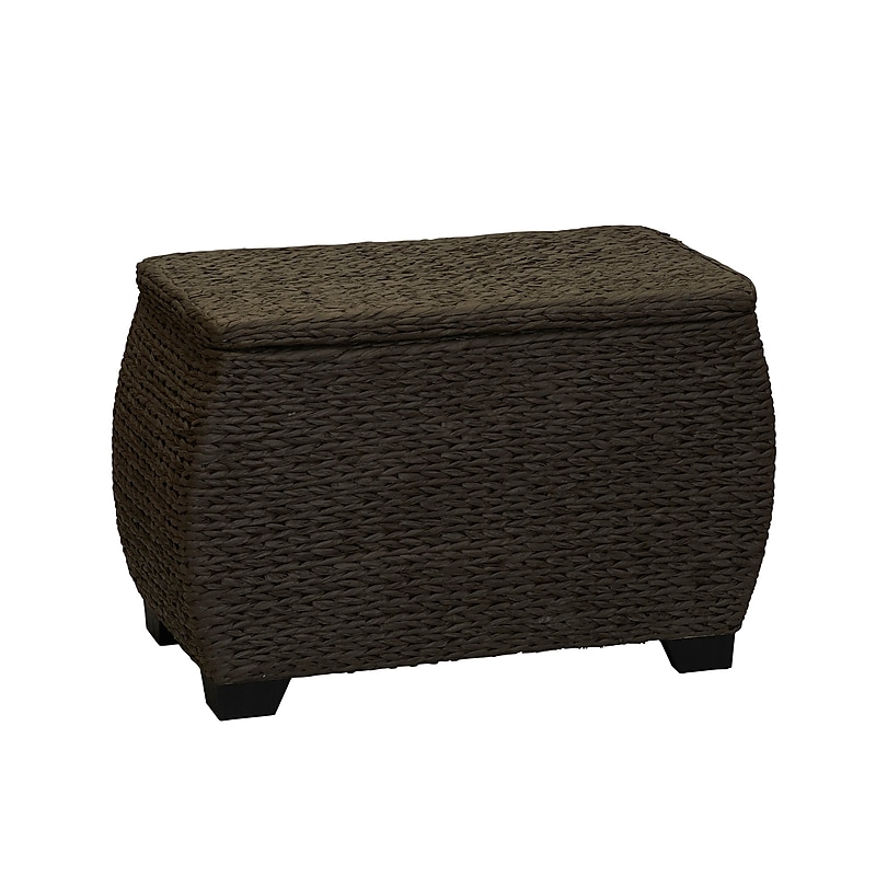 Household Essentials 177 Quart Storage Chest, Wicker, Brown (ML-4166) image 1