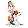 Happy Trails Plush Dog Rocker, Brown/White (80-BF017)~#|#~18C1C9A7-417F-4F6E-80F6006001D0434F_sc7