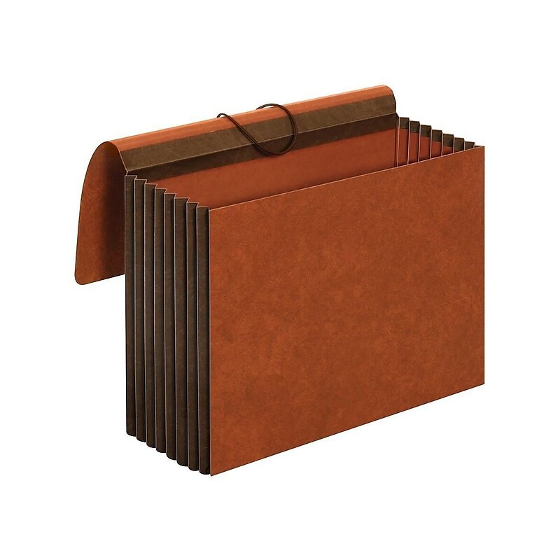 Pendaflex Heavy Duty Expanding Wallet with Flap & Cord Closure, Letter, Brown (CL1084GLHD) image 1