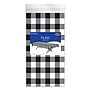 Beistle Plaid Tablecovers, Black/White, 2/Pack (53845-BK)~#|#~18C8FC27-4E9F-4EAC-BED6018431827EB8_sc7