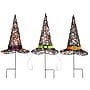 National Tree Company 23" Pre-Lit Black Witch’s Hat Garden Stakes (MZ17-6618A)~#|#~18CAEF34-EAEC-47A5-80698303440290AC_sc7