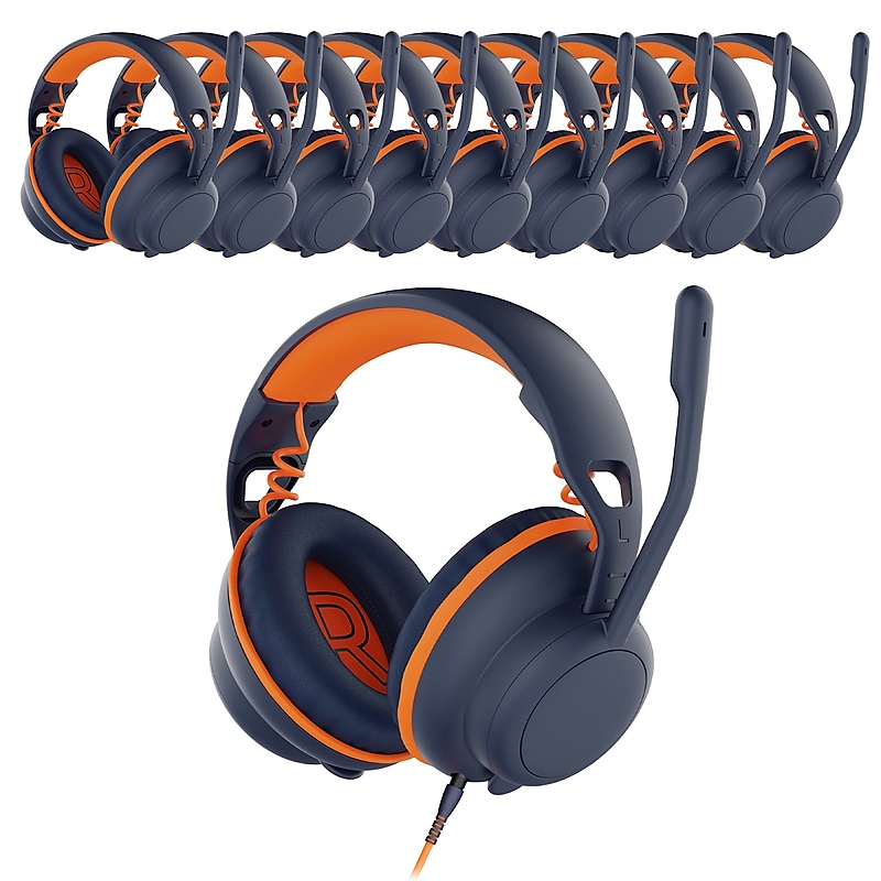 Delton Ascent S35 USB-A/USB-C Noise Canceling Stereo Headset, 20/Pack (DWHASUSBB20) image 1