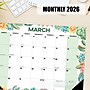 2026 Willow Creek Succulents 17" x 12" Monthly Desk Pad Calendar (57162X)~#|#~18D06662-23AF-4B56-80F326536D9291B2_sc7