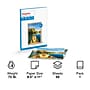 Staples Premium Glossy Photo Paper, 8.5"W x 11"L, 50/Pack (19899-CC)~#|#~18D774FD-7196-402E-811BC61036E2F22A_sc7