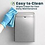 Alpine Industries Stainless Steel Sanitary Napkin Disposal Receptacle, 10" x 3.74", Silver (451-SSB-MK)~#|#~18D88314-0497-4B2C-9B6BB0918FB7D388_sc7