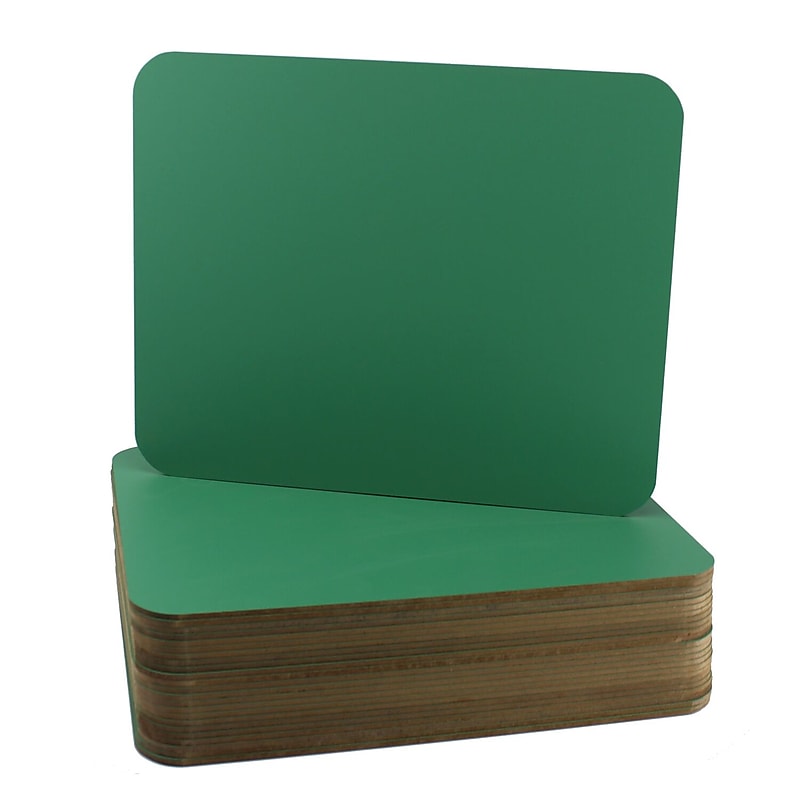 Flipside Green Chalkboard, 9.5" x 12", 24/Carton (12109) image 1