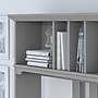 Bush Furniture Salinas 60"W L Shaped Desk with Hutch, Cape Cod Gray (SAL004CG)~#|#~18E0E46B-98CC-4260-A4CCDCE6E67049AB_sc7