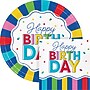 Say Hooray! Color Waves Birthday Props Paper Plates and Napkins Set, Multicolored, 48/Pack (DTC0066E2G)~#|#~18E93F44-CAD4-4522-904F13CDC26C3862_sc7