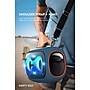 Worryfree Gadgets Party Box Wireless Bluetooth Speaker with 2 Mics & Tripod, Water Resistant, Dark Blue (WPB2-DBLU)~#|#~18F8C8EC-370E-445D-B6C2D05F8474BA03_sc7