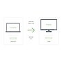 Plugable Mini Display Port to HDMI Male/Female Video Adapter Cable, White (MDPM-HDMIF)~#|#~18FCF4F2-DB7B-4BDE-943DF23597558C30_sc7