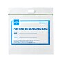 Medline Patient Belonging Bag with Patch Handle and Zipper Closure, 200/Carton (NON026331)~#|#~19015F1F-90C1-4997-842F7AFD697383AF_sc7