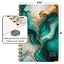 2026 Global Printed Products Teal Gold Marble 5.5" x 8" Weekly & Monthly Planner, Paperboard Cover (RRY26-58-54)~#|#~190373D2-332D-49B9-AACF899341BE9636_sc7