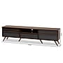 Baxton Studio Naoki TV Stand, Screens up to 78", Grey/Walnut (168-10928-HiT)~#|#~190437EE-4646-4D07-96139B22DFB544B4_sc7