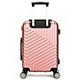 TUCCI SPETTACOLO 3-Piece Spinner Carry-On Luggage Set, TSA Checkpoint Friendly, Rose Gold (T0722-20in-RGD)~#|#~190B891C-22D3-4F15-99F323FDC079B385_sc7