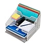 Mind Reader Metal Desktop Organizer Vertical File Holder Paper Letter Tray, White (MESHBOX5-WHT)~#|#~190E79DF-9DE4-4B5D-A01F1D94208AF495_sc7