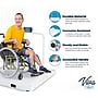 Viva Comfort ME904 Digital Medical Wheelchair Weight Scale, White (ADI904-03-MK)~#|#~19110B86-26F9-40C3-99682BC168725876_sc7