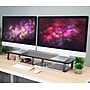 Mount-It! Extra Wide Monitor Riser for 2 Screens, Black (MI-7267)~#|#~19119DBC-7096-41EF-94799C0D50CAD210_sc7