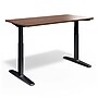 Workplace 2.0 55"W Electric Rectangular Adjustable Standing Desk with Micro Movements, Espresso (WP63152)~#|#~1912374D-3615-4DA1-A8B00348C360320F_sc7