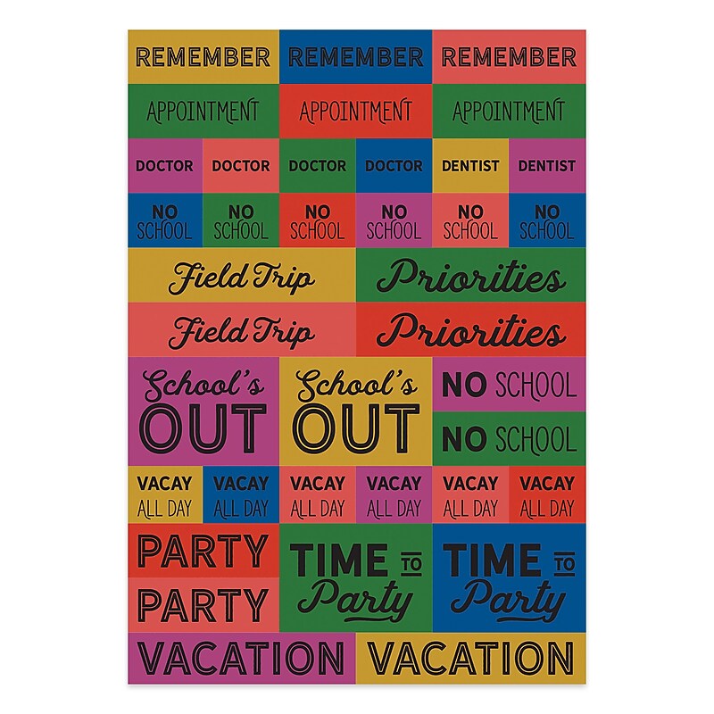 TF Publishing Mom Life Planning Stickers, Assorted Colors, 190 Stickers/Pack (99-2105) image 1