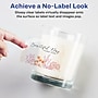 Avery Laser/Inkjet Multipurpose Labels, 3.75" x ", Glossy Clear, 100/Pack (94205)~#|#~191DB5D1-DC5F-438E-B4D6A0318CFA50AD_sc7