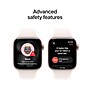 Apple Watch Series 11 GPS + Cellular Smartwatch, 42mm, Rose Gold Aluminum Case, Light Blush Sport Band, Medium/Large (MF8F4LW/A)~#|#~191FE1CC-C223-4DB2-8D982DF9A3ECE43E_sc7