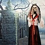 Haunted Hill Farm Life-Size Animatronic Skeleton Bride (HHBRIDE-1FLSA)~#|#~1920872A-386C-4C7E-9BA8354213F88D31_sc7