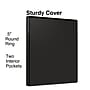 Staples 1/2" 3-Ring View Binder, Black (ST23738-CC)~#|#~1920AB40-6B5A-4B74-AF1A9F0F93C6B04B_sc7
