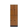 Alpine Industries 72" 2-Tier 2-Column Storage Locker, Oak (701-O-2-TPL-MK)~#|#~1922774A-410F-4035-A40983B2C8993EAC_sc7