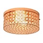Lalia Home Glam 2 Light 12 Inch Round LED Flush Mount, Rose Gold (LHM-2003-RG)~#|#~19227FAB-C529-47D9-8268149E34BCF11A_sc7