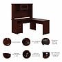 Bush Furniture Cabot 60"W L Shaped Computer Desk with Hutch and Drawers, Harvest Cherry (CAB046HVC)~#|#~1922BC13-F3F9-4991-98442D487C8BF3E1_sc7