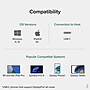 Plugable 8-in-1 USB-C Tablet/Phone/iPad Stand with Docking Station, 100W, Silver (UDS-7IN1)~#|#~1924C693-1B8A-4DA4-A79D0502F553E151_sc7