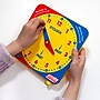Junior Learning What's the Time? Geared Clock, Multicolored (JRL718)~#|#~1927EAB2-85A1-4BC1-85433E80CAE044DE_sc7