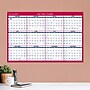 2027 AT-A-GLANCE 36" x 24" Yearly Wall Calendar, Reversible, White/Red (PM212-28-27)~#|#~192B7F7B-5E04-445B-B021B10E6A8E0F78_sc7