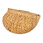 Household Essentials Water Hyacinth Handwoven Flower Baskets with Handles, Natural, 2/Set (HE1187)~#|#~192E3DD8-584C-444E-996F22F1DBE461CC_sc7