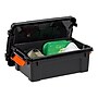 Iris 13 Quart Heavy Duty Store-It-All Plastic Latching Storage Tote, Black (500213)~#|#~19353553-8FA0-48CD-AA44B5F1291A0E4F_sc7