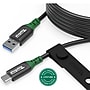 Plugable 6.6' USB-C to USB-A Cable, Black (USBC-A2M)~#|#~193C485A-54C6-440A-AA09C654F20981BD_sc7