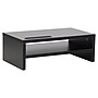 Mind Reader Monitor Stand with Phone Slot and Storage Shelf, Desktop Riser, Up to 88 lbs., Black (MDFSLOT-BLK)~#|#~193D093C-D708-458C-B1AFD69B69E4EFAA_sc7