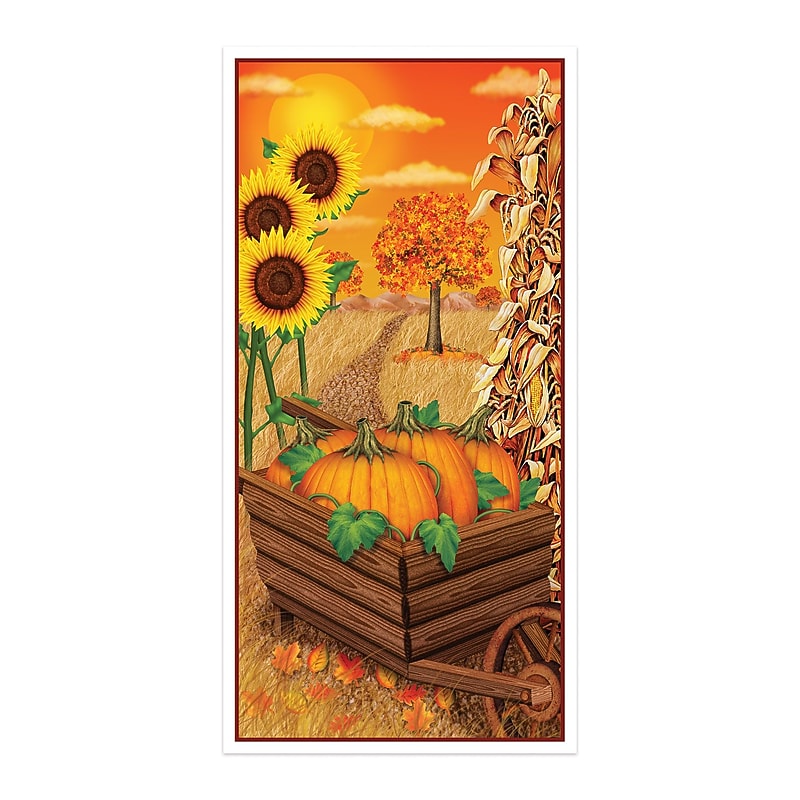 Beistle Fall Door Cover, 3/Pack (90010) image 1
