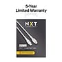 NXT Technologies™ 6 ft. Braided  Lightning  to USB-C Cable, White (NX60476)~#|#~193F475A-0045-42B6-8C13B1977F1BB292_sc7