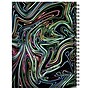 uCreate Neon Abstract 12" x 9" Wire Bound Sketch Book, 75 Sheets/Book, 2/Bundle (PAC38035-2)~#|#~193FB669-6B7B-4264-91C45ED57037F573_sc7