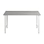 Bush Business Furniture Hustle 60"W Computer Desk with Metal Legs, Platinum Gray (HUD160PG)~#|#~193FBF29-0252-4217-ACA2D4309531A044_sc7