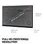 ViewSonic Dual Pack Head-Only 24" 60Hz LCD Monitor, Black (VG2448A-2_H2)~#|#~19490FA0-6A8D-404E-B6653AB0D78501BC_sc7