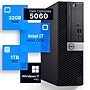 Dell Refurbished OptiPlex 5060 Desktop Computer, Intel Core i7-8700, 32GB RAM, 1TB SSD, Windows 11 Pro~#|#~194A5F1B-5AD4-4D5F-AC981E5DA3ED6206_sc7