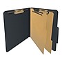Medical Arts Press Pressboard Classification Folder, 2 Dividers, 2" Expansion, Letter Size, Black, 10/Box (DV-T42-26-3BLK)~#|#~194B95F1-04B5-44FD-A370664C3222C29C_sc7