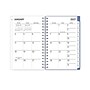 2027 Blue Sky Lindley 3.625" x 6.125" Calendar Year Weekly & Monthly Standard Planner, Plastic Cover (161824)~#|#~194DA021-2970-4E3B-970B3834375C5113_sc7