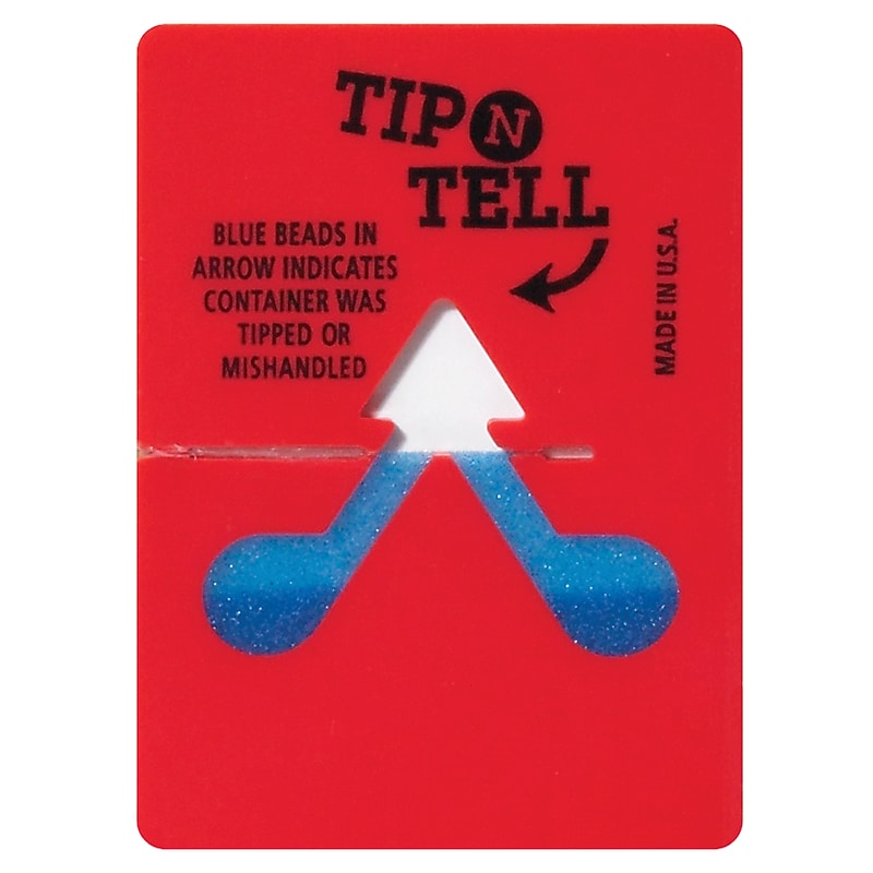 Tip-N-Tell Damage Indicator, Red, 100/Case  (TNT100) image 1